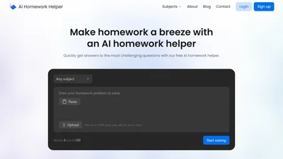 AI Homework Helper