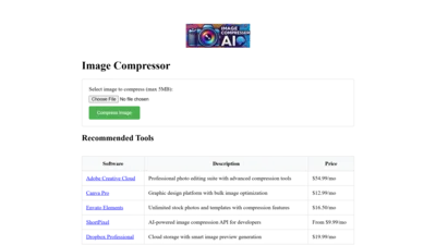 Image Compressor AI