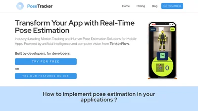 PoseTracker API