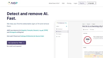 AI Detector Pro