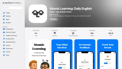 Atomic Learning: Daily English App