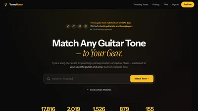 TonesMatch