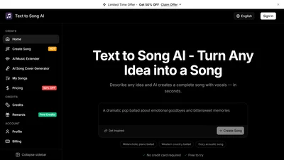 Text to Song AI