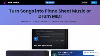 Free Music Demixer