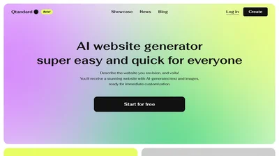 Qtandard: AI WordPress Websites Builder
