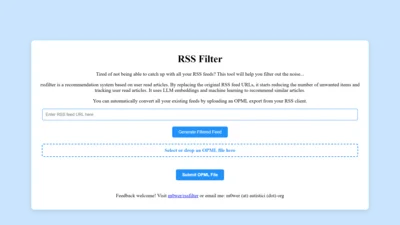 RSS Filter