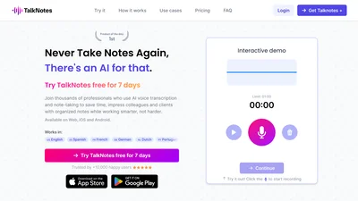TalkNotes