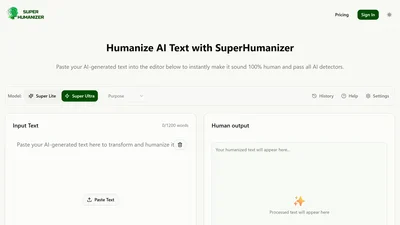 Super Humanizer AI