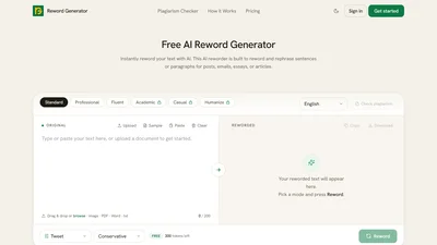 Reword Generator