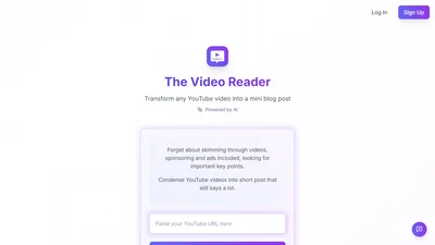The Video Reader