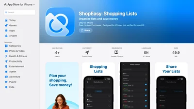 ShopEasy: Shopping Lists