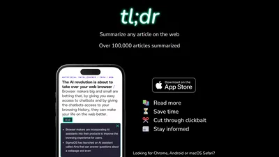tl;dr AI Summarizer