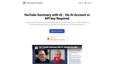 YouTube Summary with AI