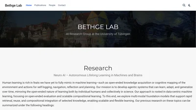 Bethge Lab