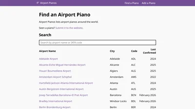 Airport Pianos
