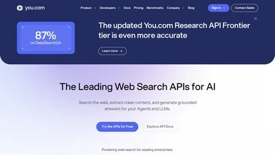 You.com Web Search APIs