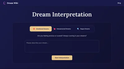 Dream Interpretation Assistant