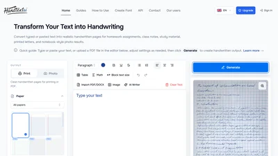 HandtextAI