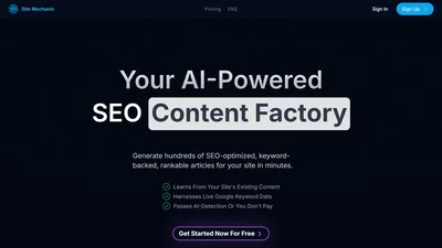 Site Mechanic