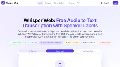 Whisper Web
