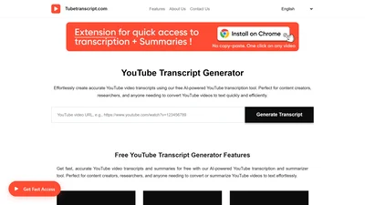 Tube Transcript