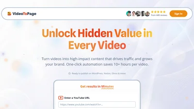 VideoToPage