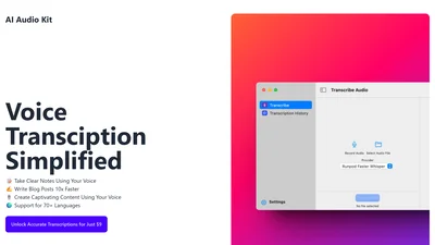 AI Audio Kit