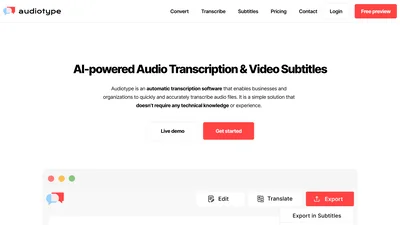 Audiotype