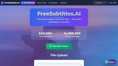Free Subtitles AI