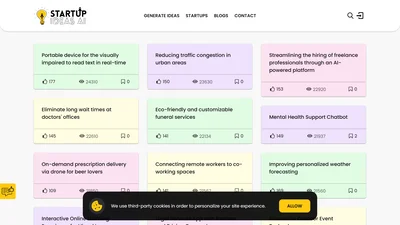 Startup Ideas AI