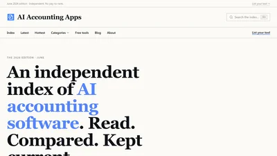 AI Accounting Apps