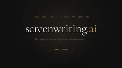 Screenwriting.AI