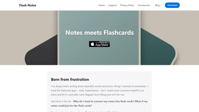 Flash Notes