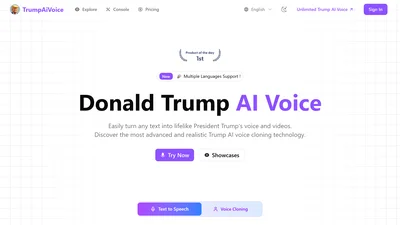 Trump AI Voice