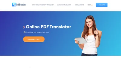 PDFT.AI: AI Document Translator