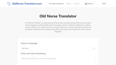 Old Norse Translator