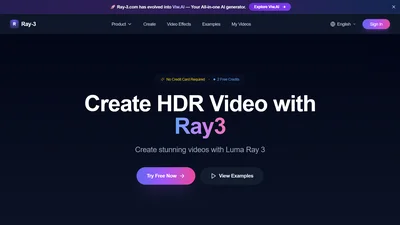 Ray 3 AI