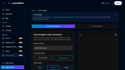 Grok Imagine AI Video Generator