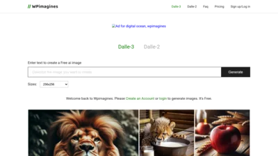 WPimagines AI Image Generator