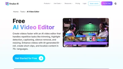 Vmaker AI Video Editor