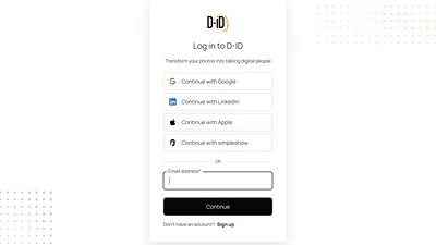 D-ID Creative Reality Studio