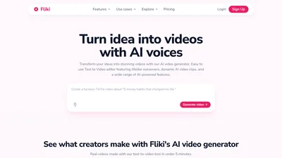 Fliki AI