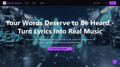 Lyrics to Song AI