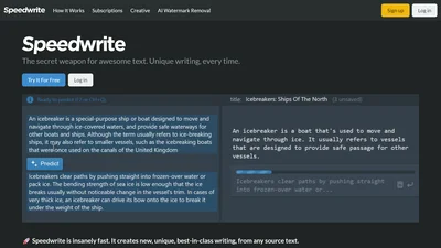 Speedwrite