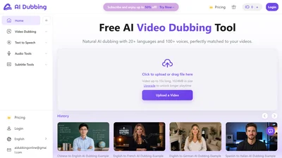 AI Dubbing