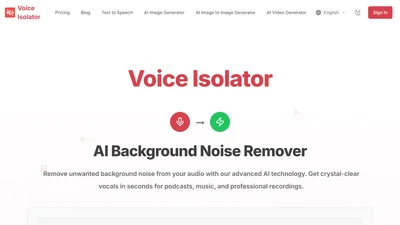 Voice Isolator