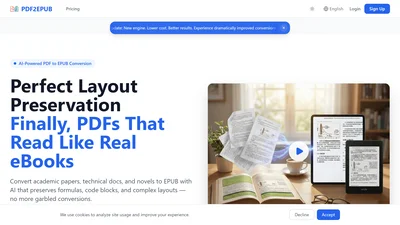 PDF2EPUB.ai