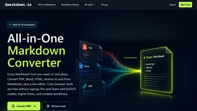 2markdown