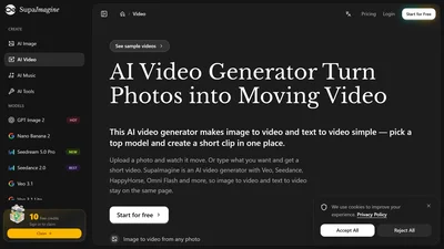 SupaImagine | AI Video Generator