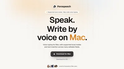 Paraspeech